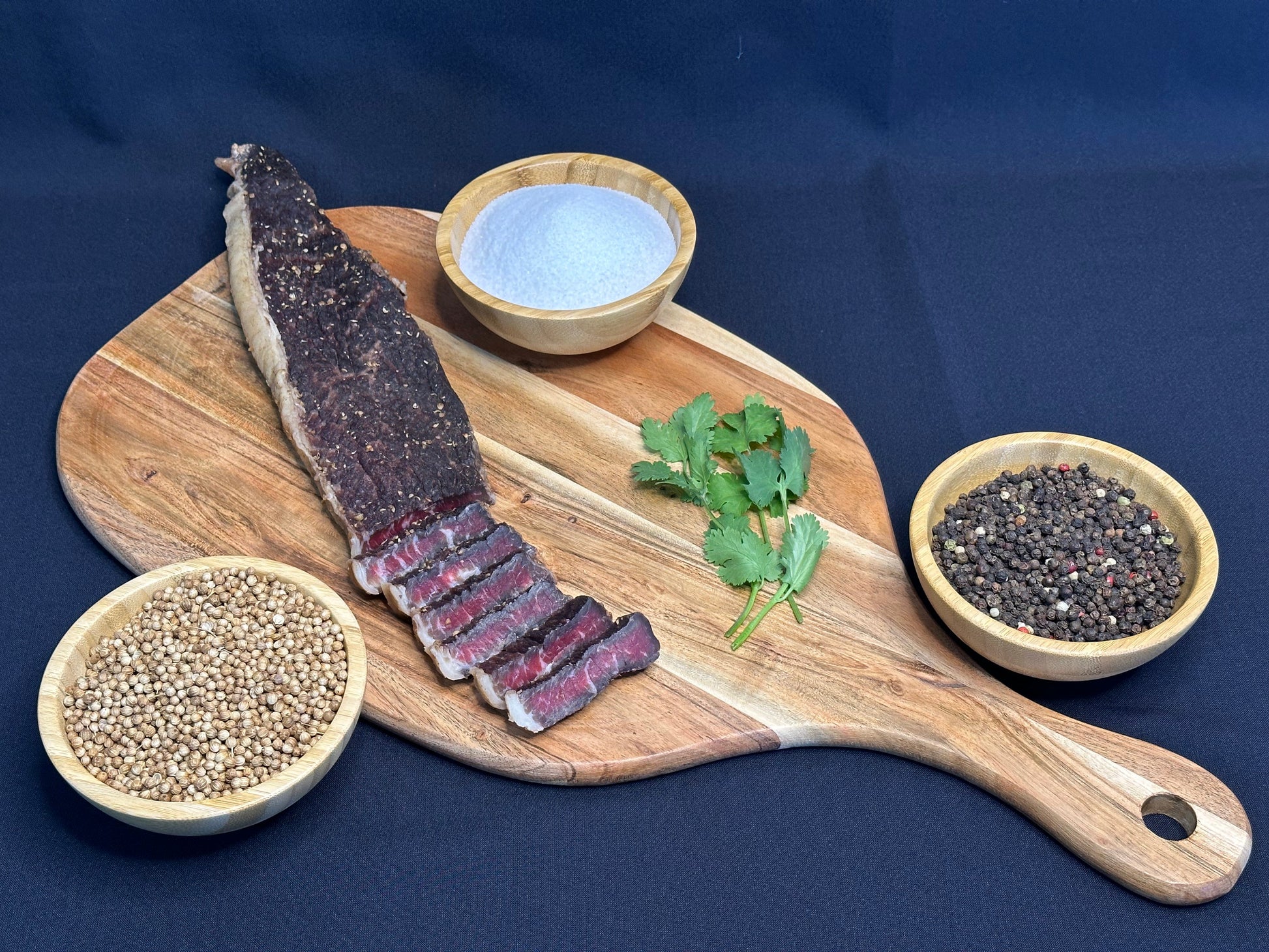 Salt N Vinegar Fatty Biltong, full image